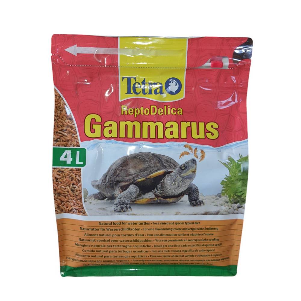 Tetra - Aliment naturel pour tortues d'eau Grammarus de 400g
