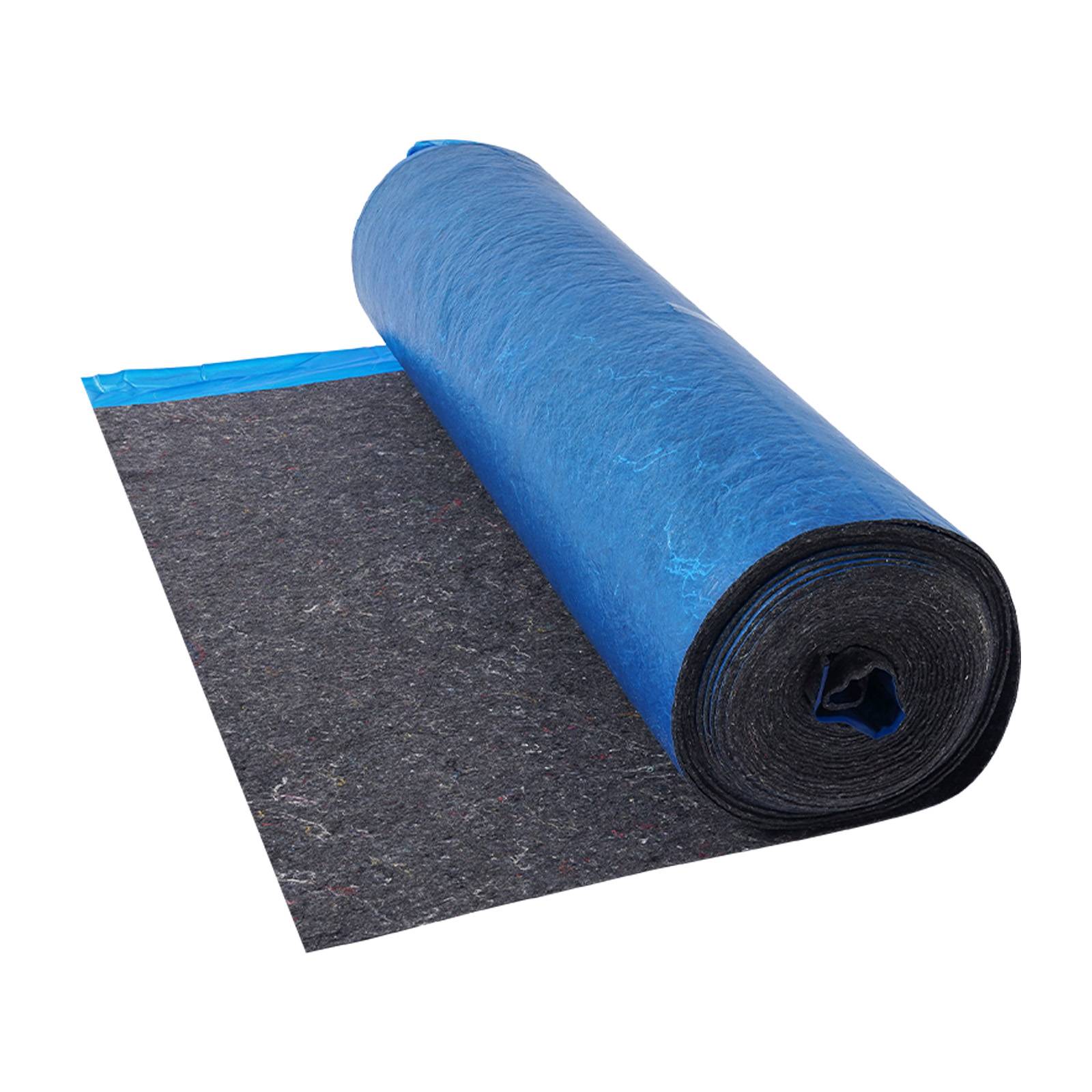 Vevor - VEVOR Sous-couche parquet 9,3 m², 3 mm, fibre avec film PE imperméable, isolation phonique, compatible vinyle, stratifié et bois. - Image 1