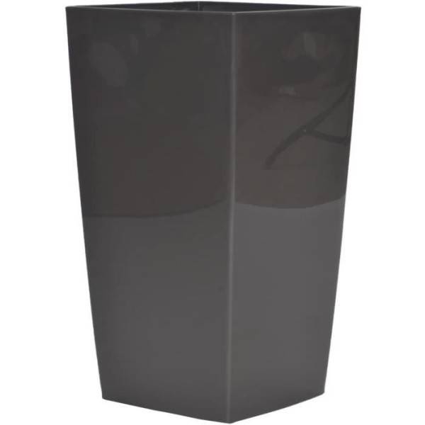 Riviera - Riviera Pot De Fleurs Nuance - Carre - 38 X 38 X H 69 Cm - Gris Paillete - Imagen 2