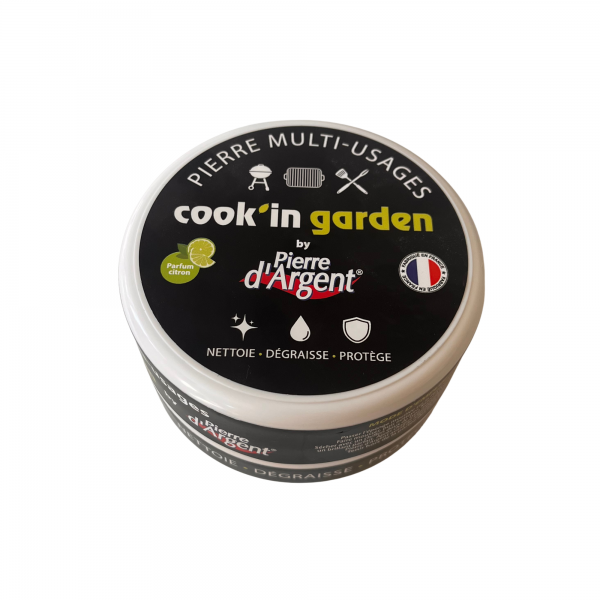 Cook in Garden - Nettoyant à la pierre d’argent avec éponge pour barbecue et plancha Cook’in Garden - Image 2