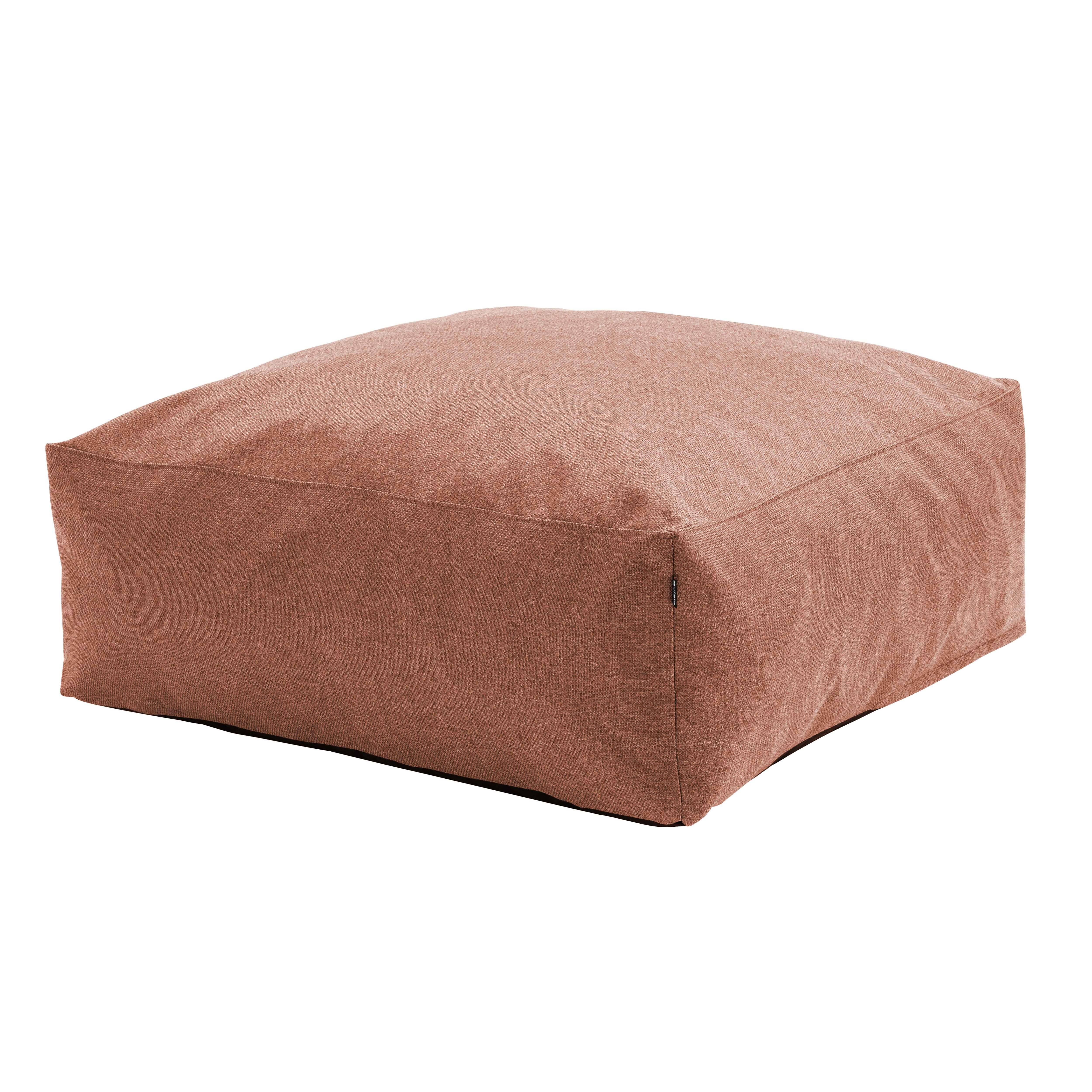 Oviala - Pouf de jardin pour canapé modulable terracotta Mixi - Oviala - Imagen 2
