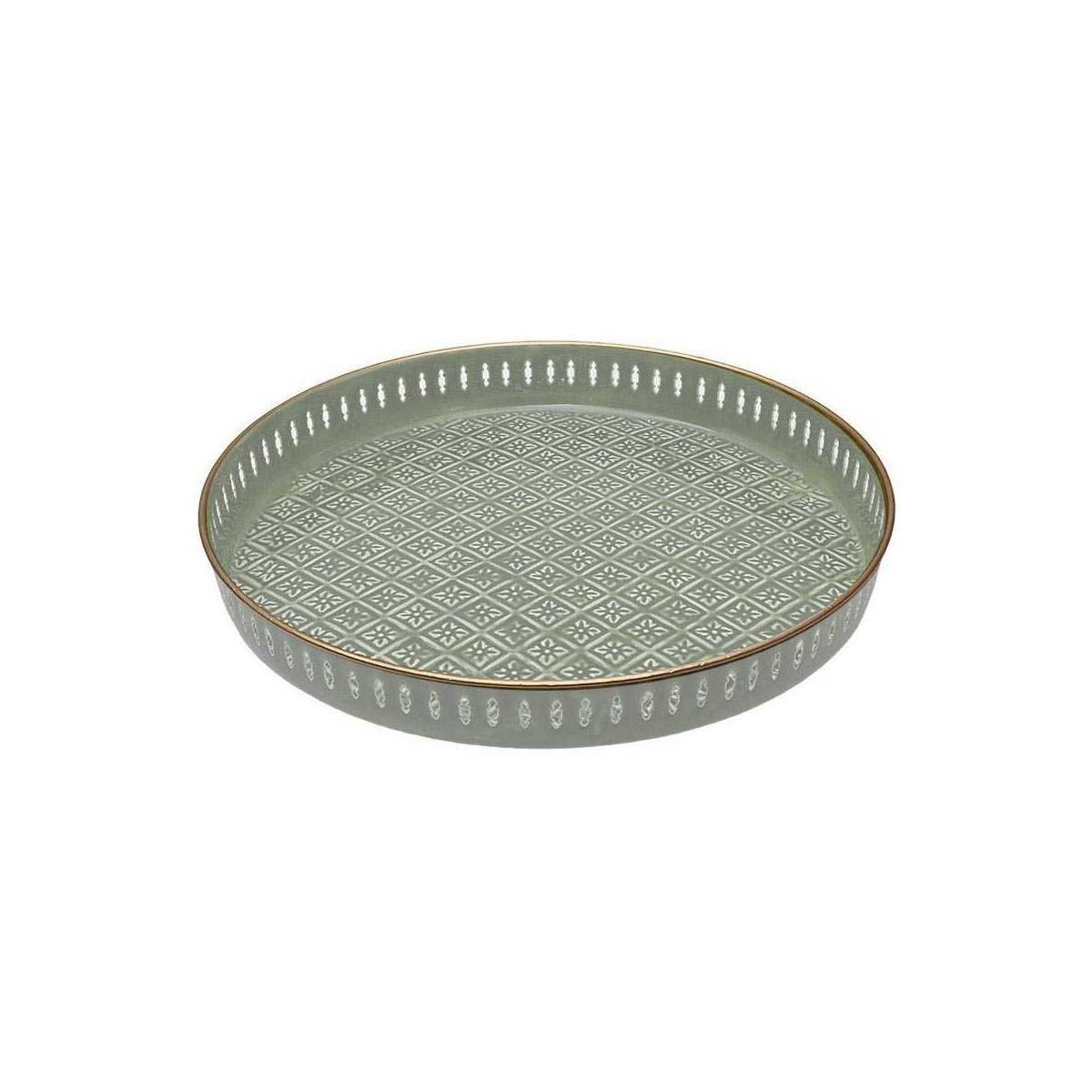 Bazardeluxe - Plateau en métal Jali 60 cm - Imagen 1