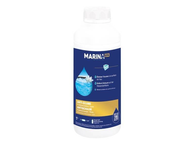 Anti-écume liquide Marina Spa 1 litre - 1 litre - Imagen 2