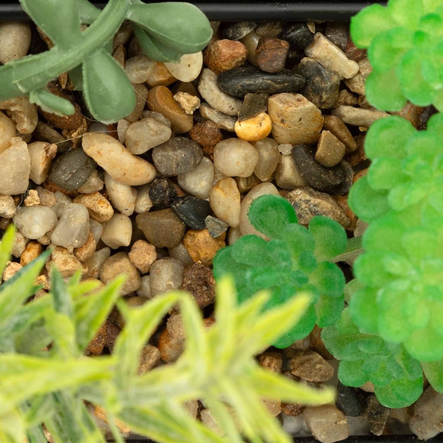 Plante à suspendre avec pot en métal - Noir - Atmosphera - Image 5