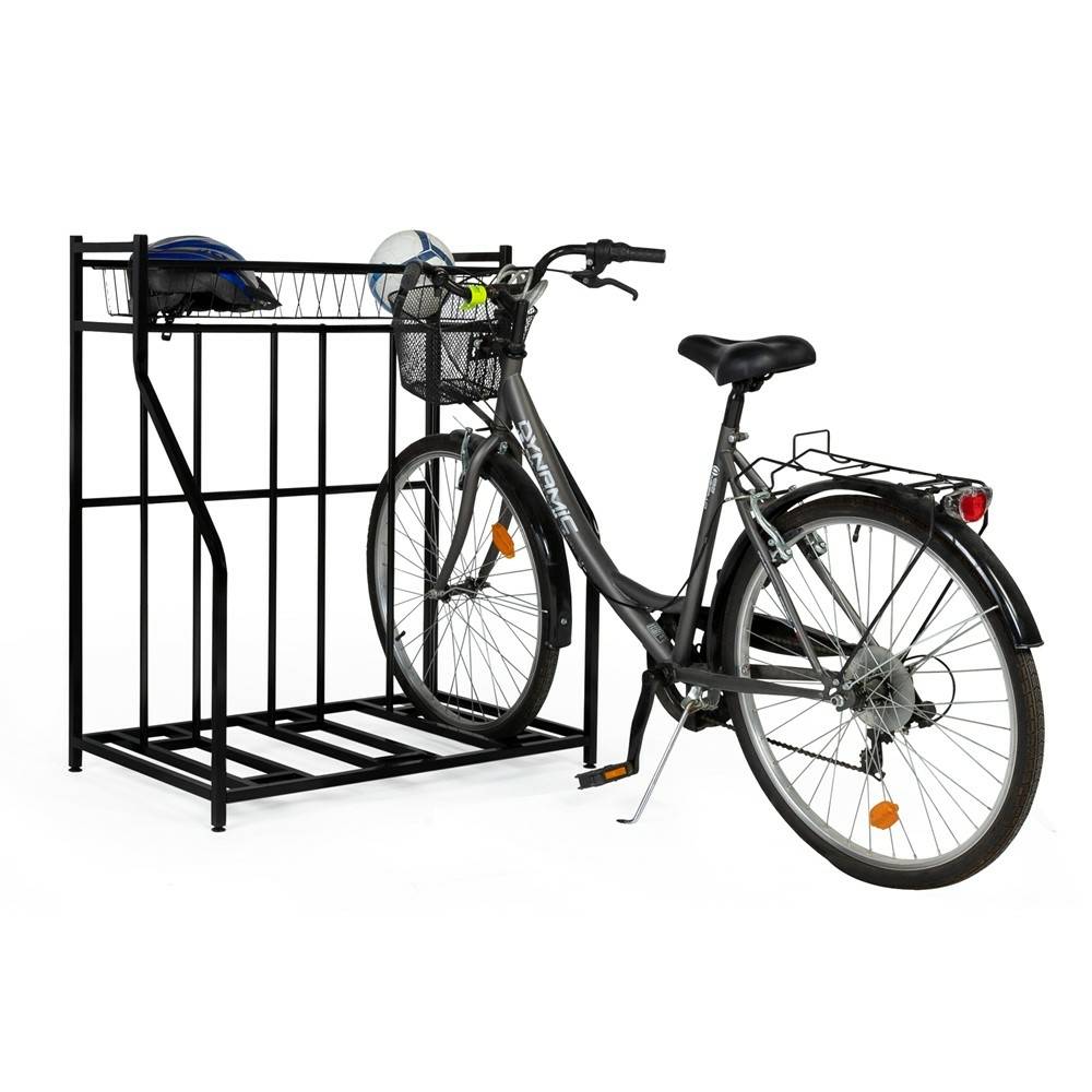Euro Vanadium - Râtelier à vélo avec panier de rangement - Imagen 2