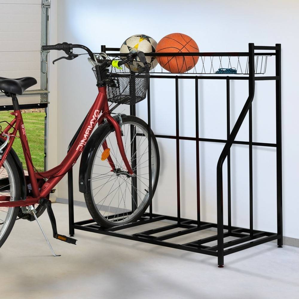Euro Vanadium - Râtelier à vélo avec panier de rangement - Imagen 6