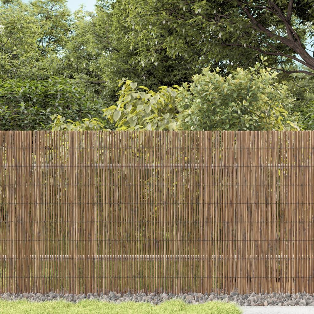 Clôture de jardin - Barrière de jardin 600x80 cm roseau rj539 - Image 2