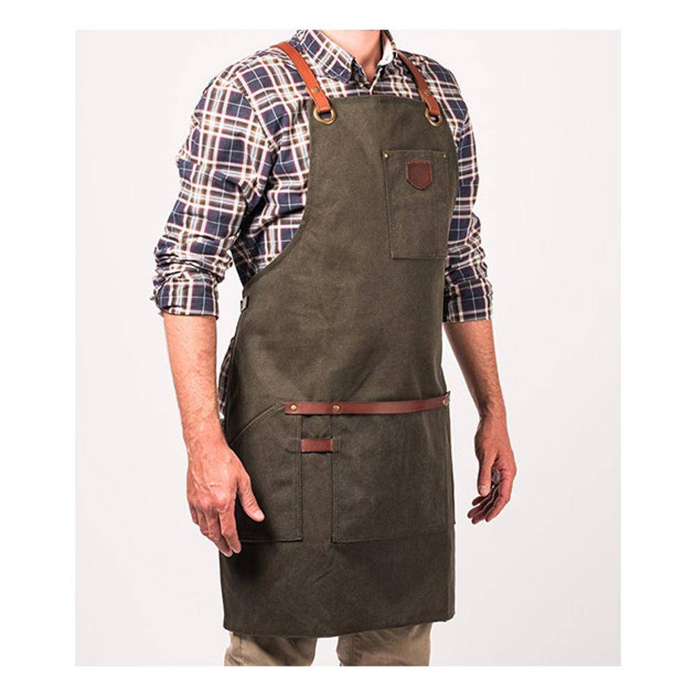 Tablier Alaskan Maker 547 tour de cou vert olive - Image 2
