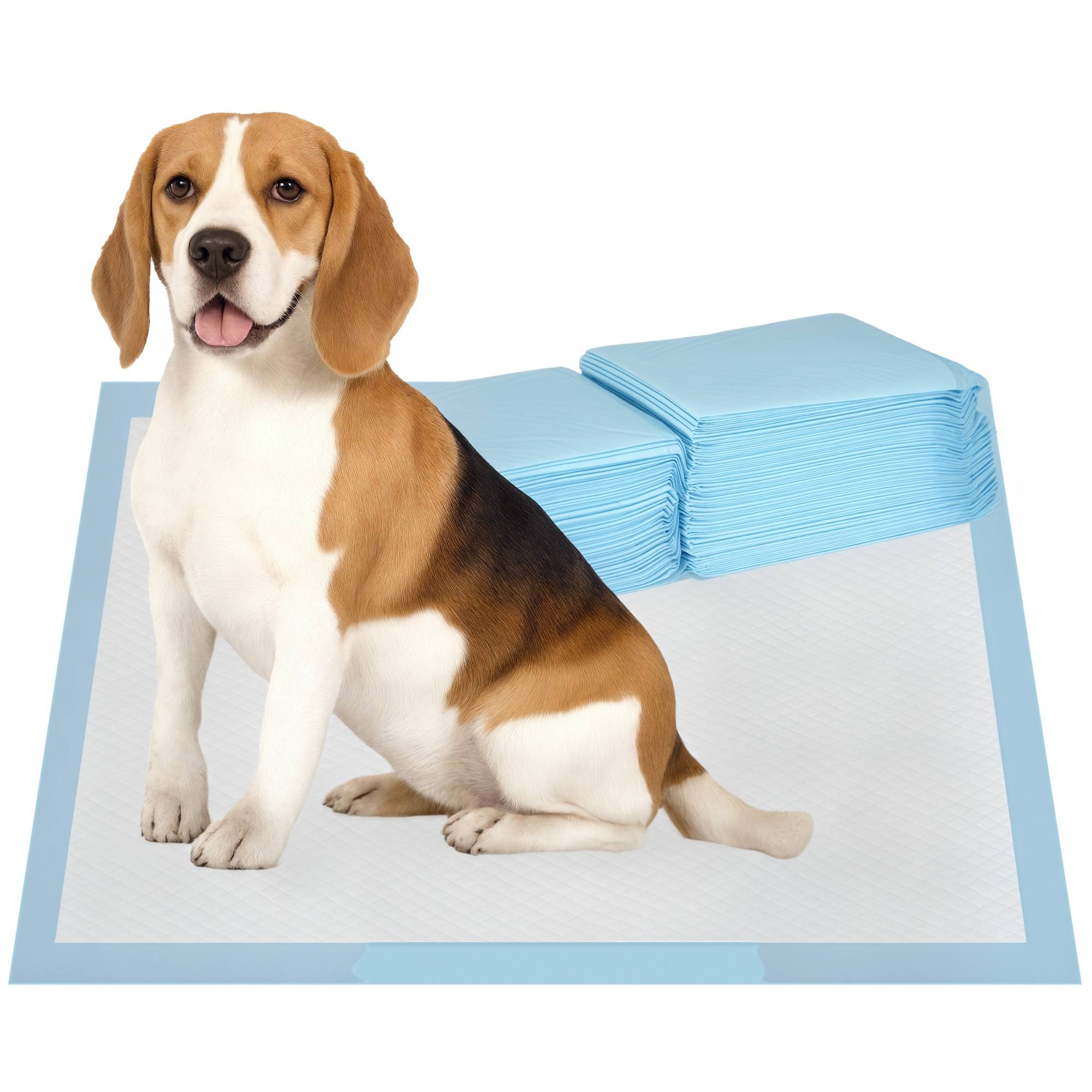 Sans Marque - Lot de 80 tapis d'entraînement pour chien, étanche, 6 couches avec surface à séchage rapide, protection, 60 x 60 cm