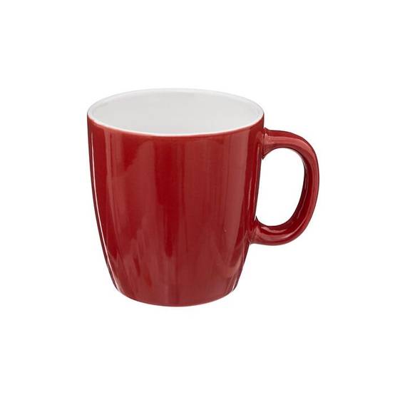 Lot de 6 Mugs "Colorama" 18cl Rouge - Image 2