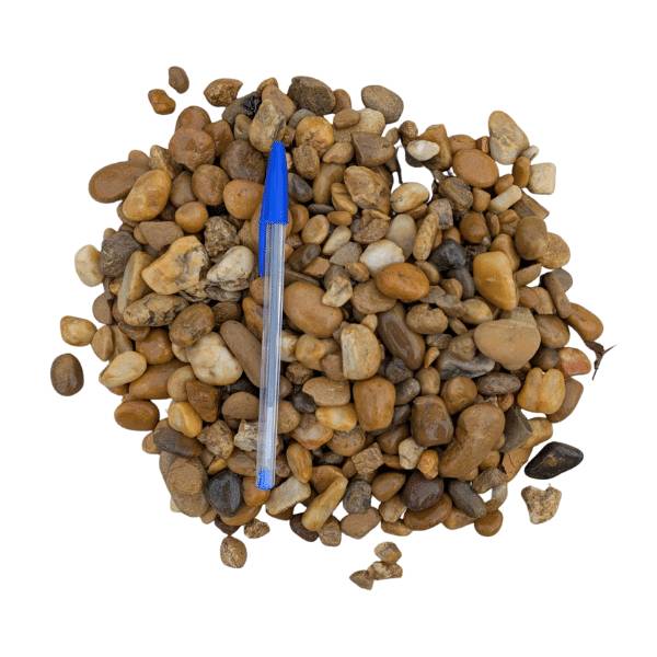 Galet jaune 10/16 mm – Lot 15 sacs +/- 25 kg - Image 2