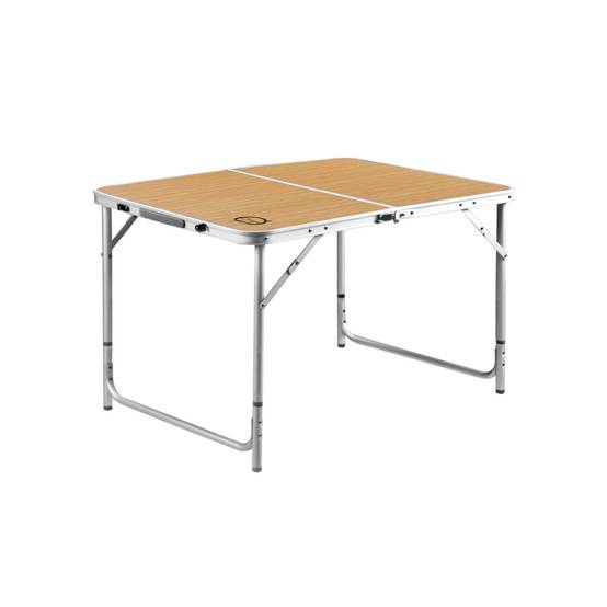 Table de camping pliable 6 places - O'Camp - Forme valise - Dimensions : 120 x 60 x 70 cm - Imagen 1