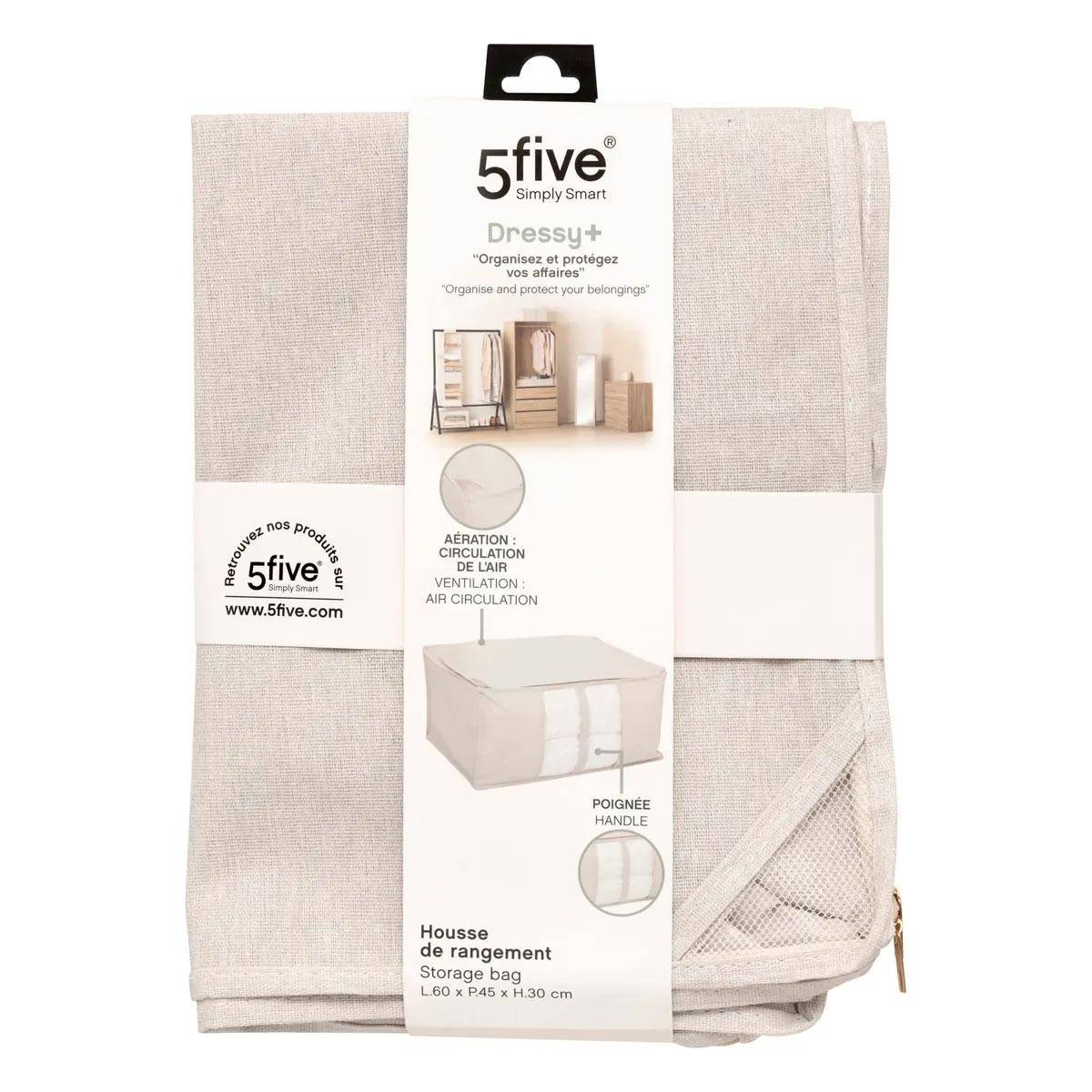 Housse de Rangement Souple "Dressy" 60cm Beige - Image 4
