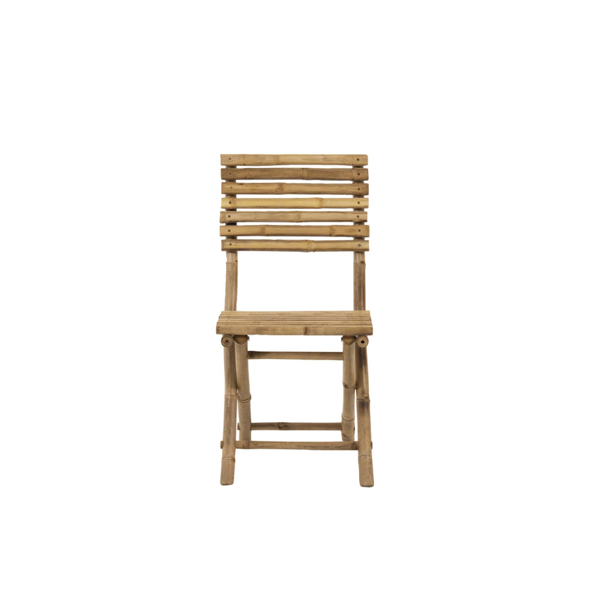 Autre - Chaises de jardin pliables en bambou (lot de 2) - NARA - Imagen 6