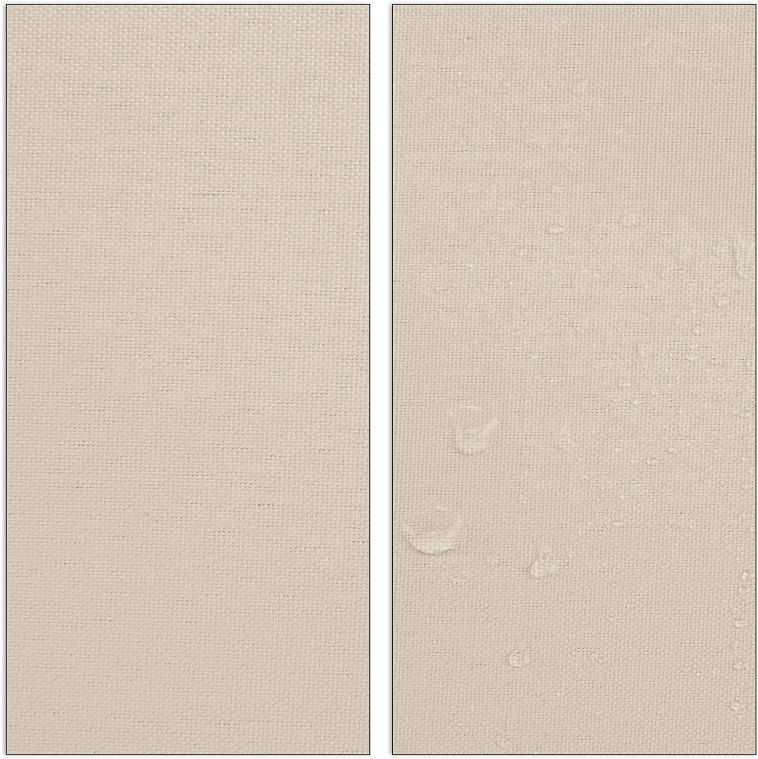 Helloshop26 - Voile d'ombrage trapèze 3 x 5,5 x 4 m beige - Imagen 5