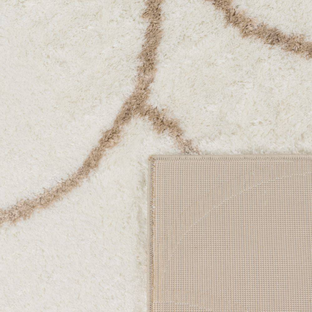 Jardindeco - Tapis intérieur en polyester poils longs Léna arc 290 x 200 cm - Imagen 3