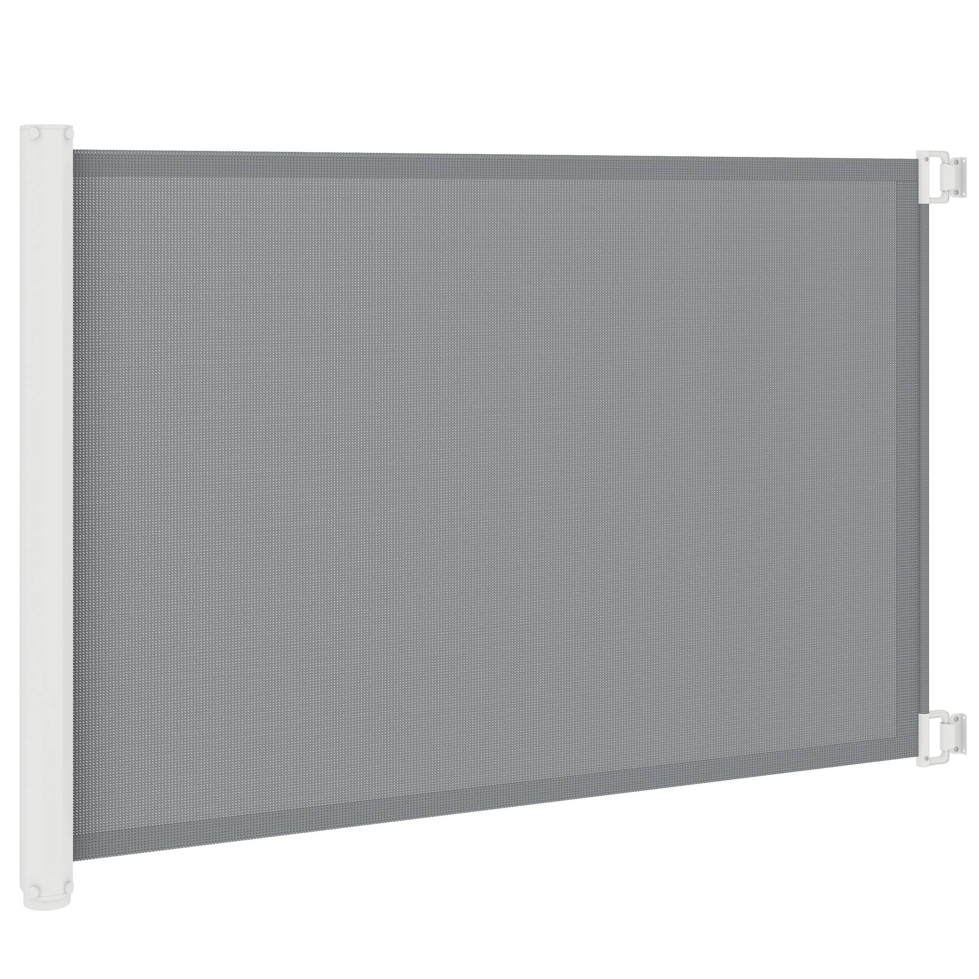 Sans Marque - Barrière escalier métal plastique grise - Image 2