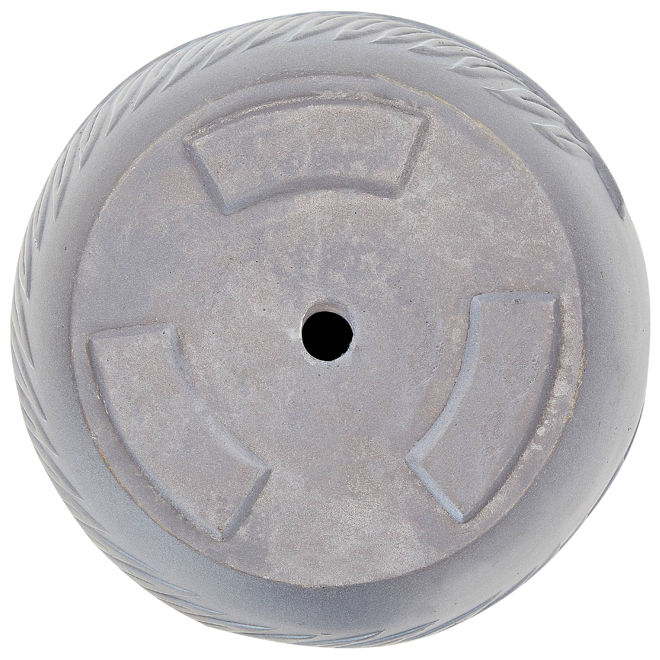 Beliani - Cache-pot d'extérieur Fibre d'argile Gris FTERO - Beliani - Imagen 5