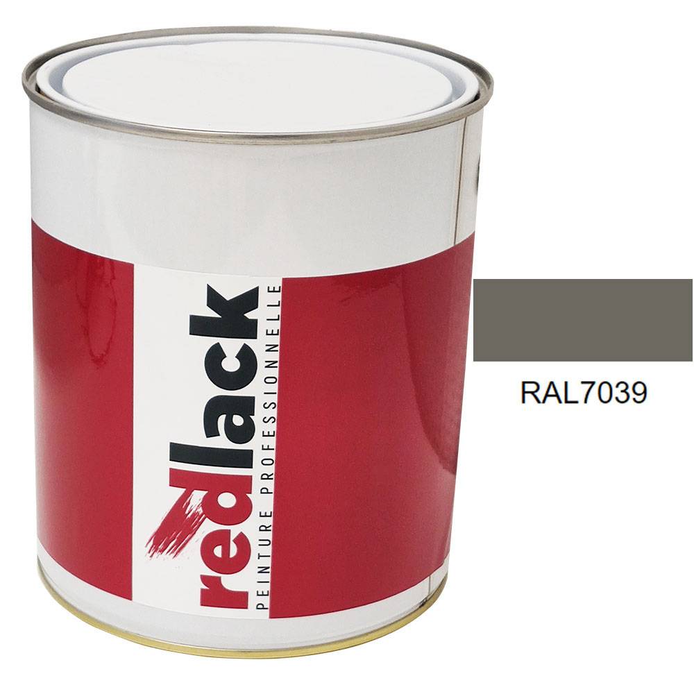 REDLACK - Pot de peinture Multisupport - RAL 7039 - Gris quartz - Mat - 3L - Redlack - RAL7039 - Image 1