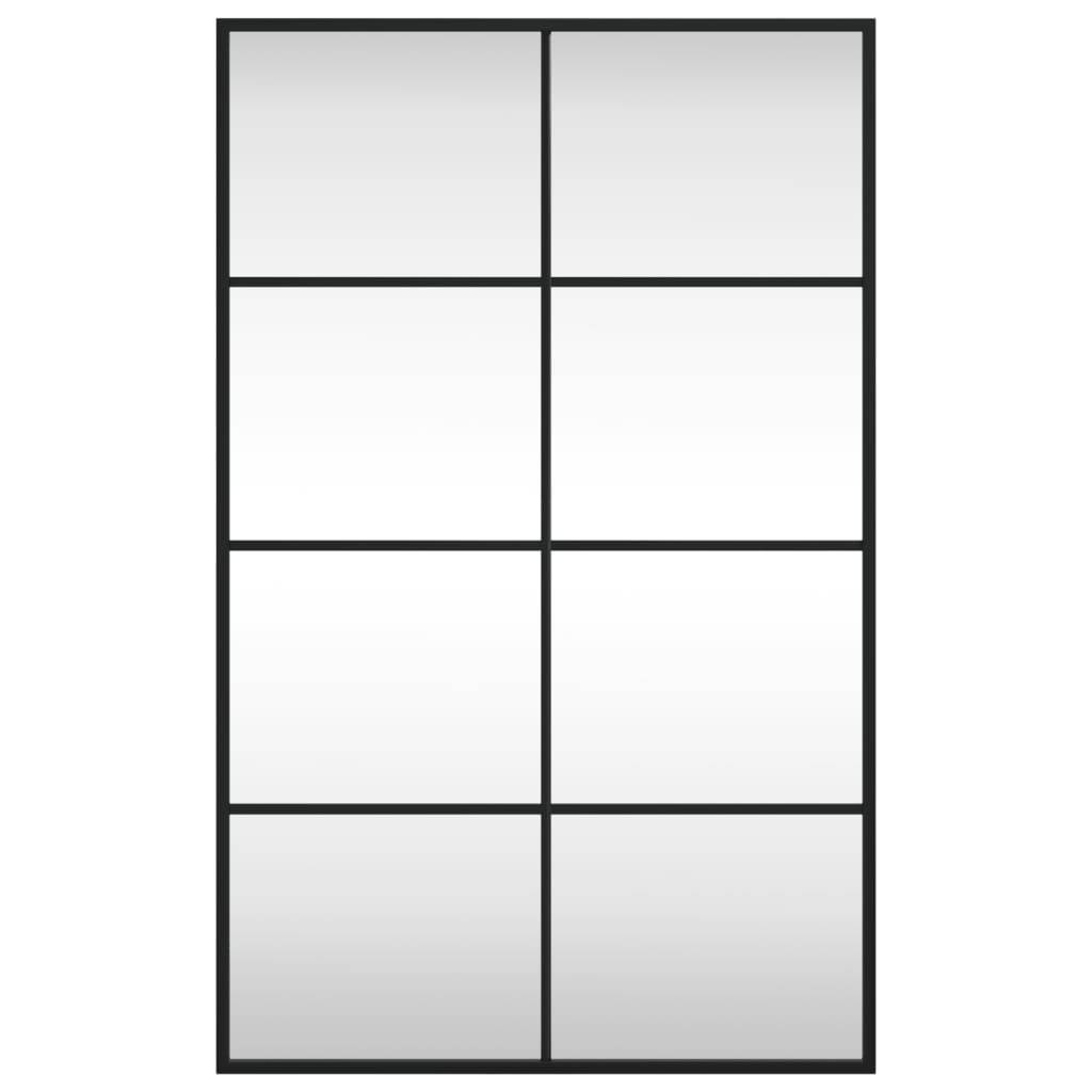 Maison Chic - Miroir mural noir 50x80 cm rectangulaire fer Maison Chic - Image 3