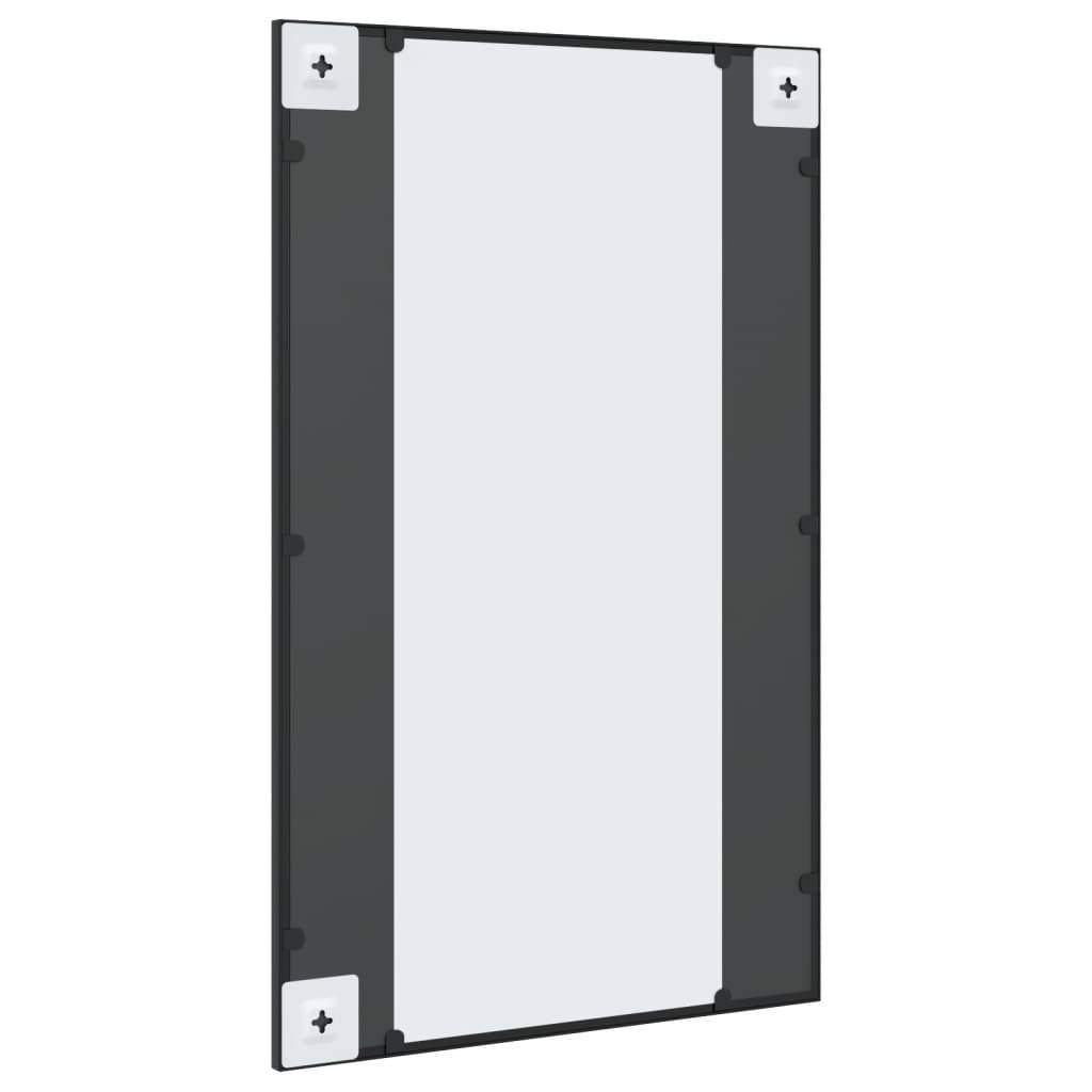 Maison Chic - Miroir mural noir 50x80 cm rectangulaire fer Maison Chic - Image 5