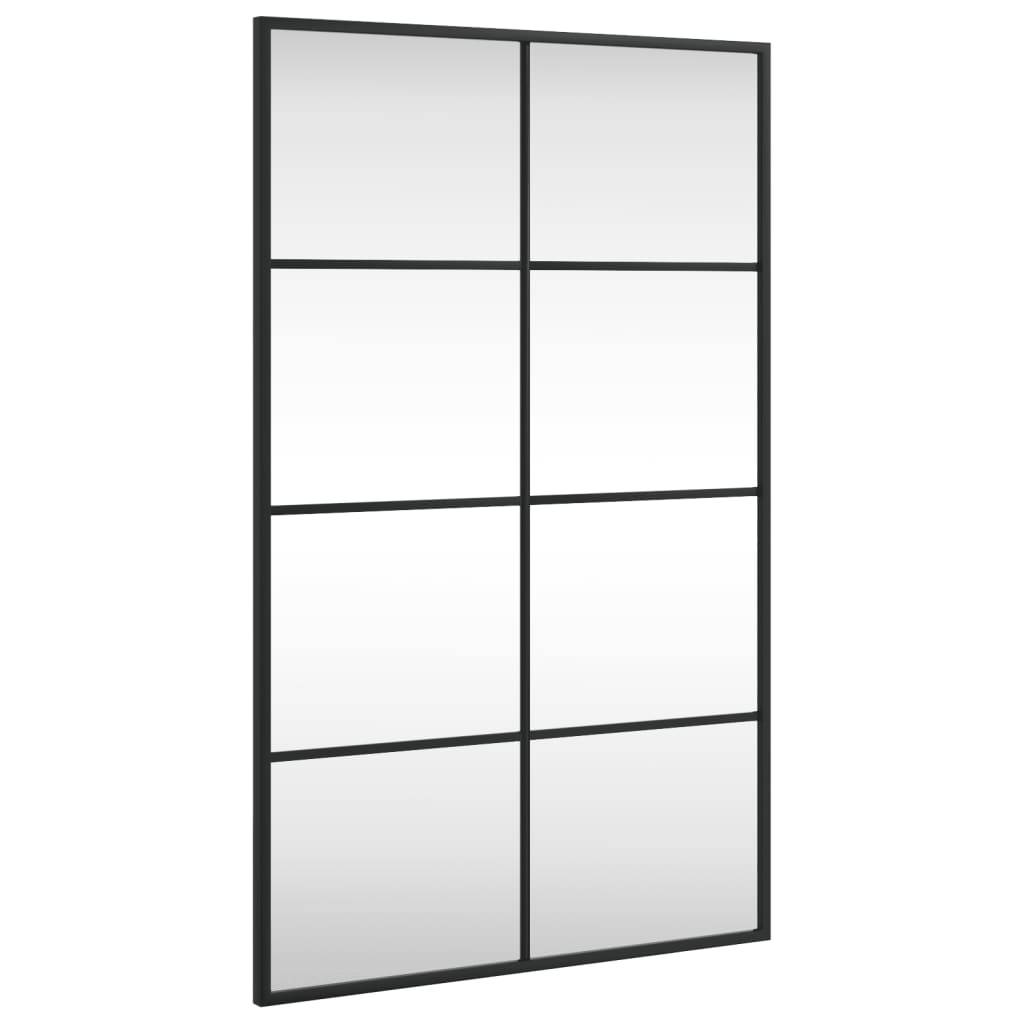 Maison Chic - Miroir mural noir 50x80 cm rectangulaire fer Maison Chic