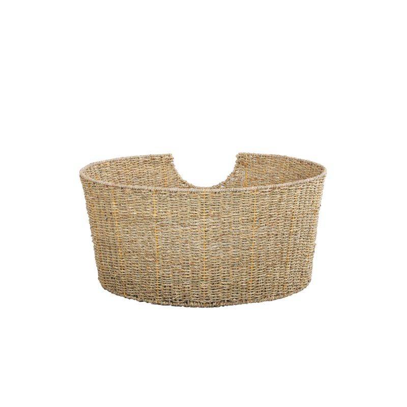 Beau Rivage - Panier rond ATHENA pour chien et chat en jonc de mer coussin écru Beau Rivage - Imagen 6