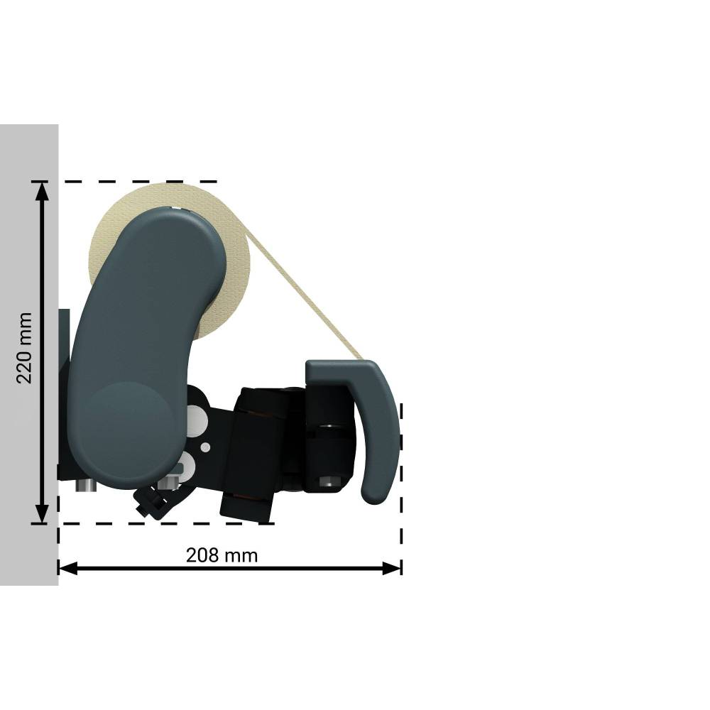 Store banne monobloc ESPAI 6,00x3,50m (Manuelle - Ecru - Gris anthracite) - Alia Productions - Imagen 3