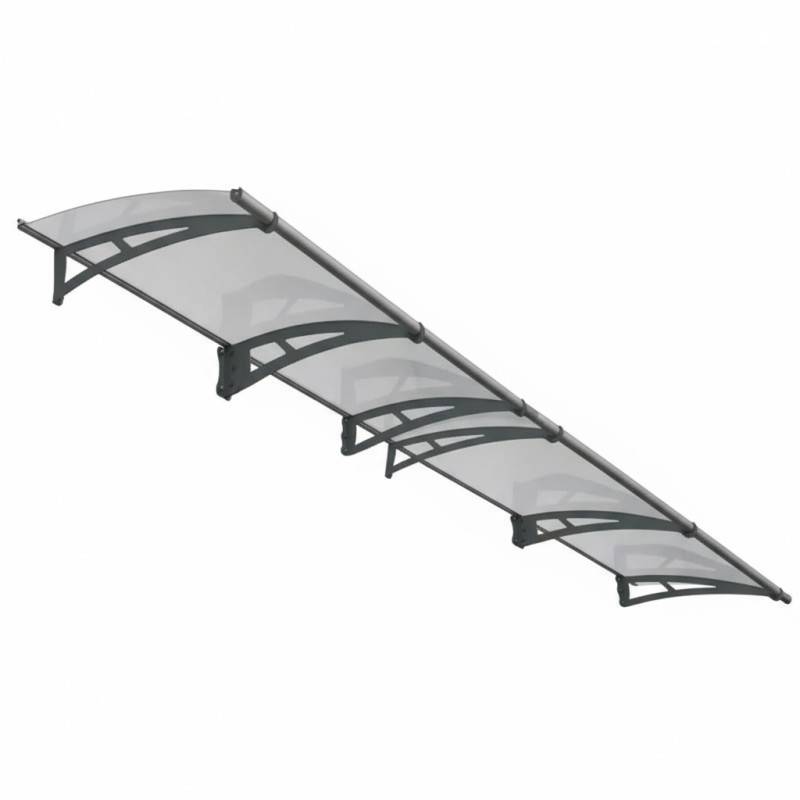 Canopia by Palram - Marquise FLORA - 205 x 91.8 x 16 cm - GRIS - Canopia By Palram - Image 3
