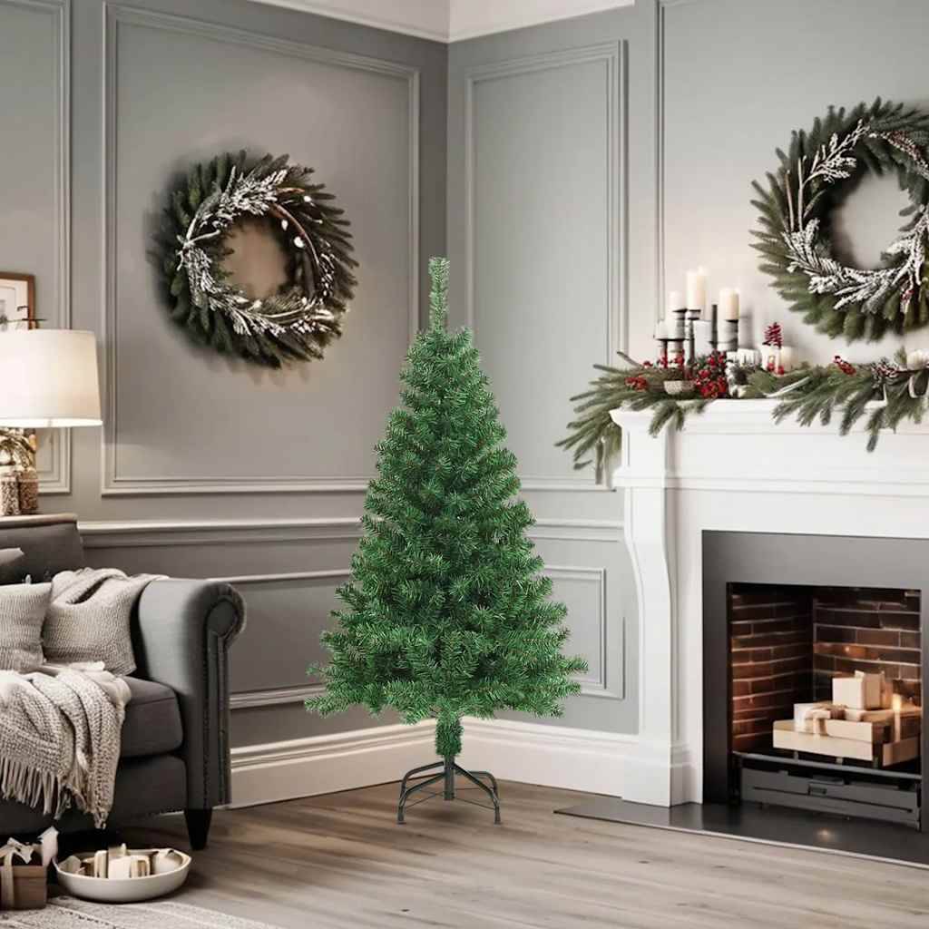 Vidaxl - Arbre de Noël artificiel avec branches épaisses vert 150 cm PVC vidaXL 321034 - Image 2