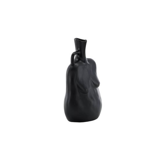 Vase Buste en Céramique "Conta" 25cm Noir - Image 3