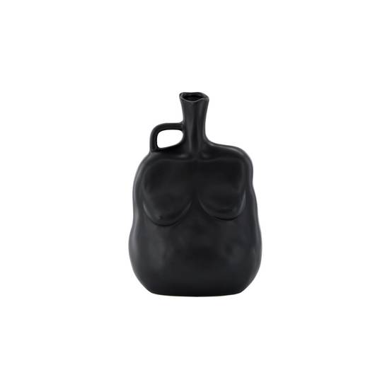Vase Buste en Céramique "Conta" 25cm Noir - Image 4