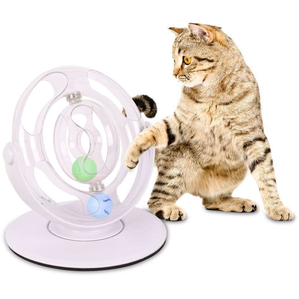 Roue en rotation Dita ø 26 x 27.5 cm. jouet chat - Imagen 1