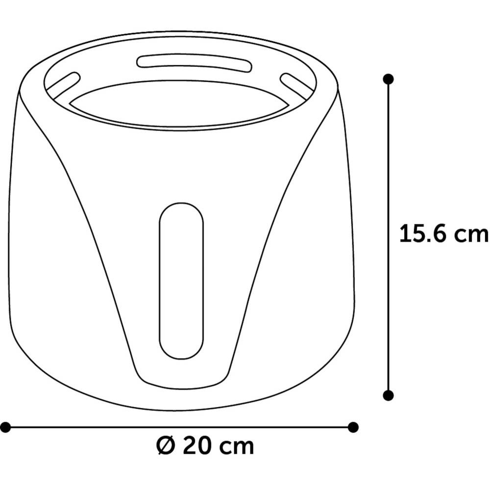 Fontaine sensor Adriana noir 2 litres  pour chat et chien. - Imagen 5