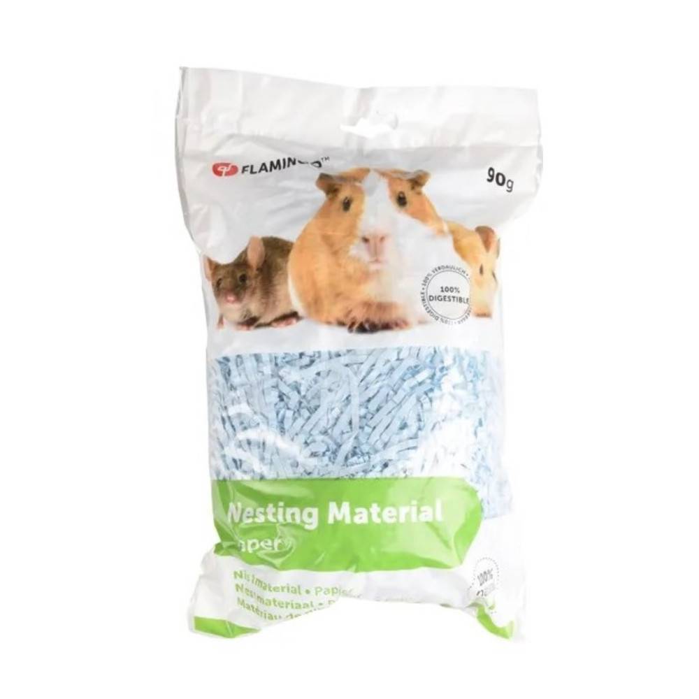 Lit douillet fibre papier sachet de 90 gr couleur aléatoire pour rongeurs - Imagen 8