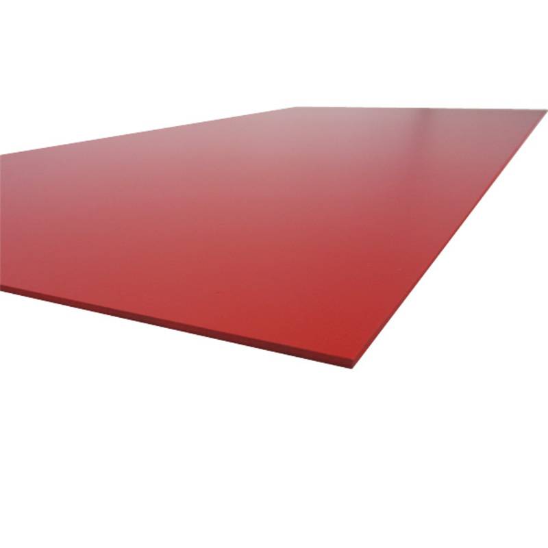 Plaque PVC expansé couleur - Coloris - Rouge, Epaisseur - 3 mm, Largeur - 50 cm, Longueur - 100 cm