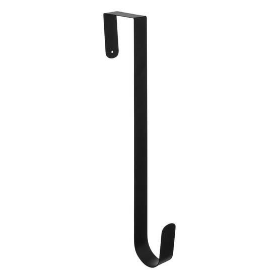 Accroche Couronne en métal noir H 37.5 cm - Image 1