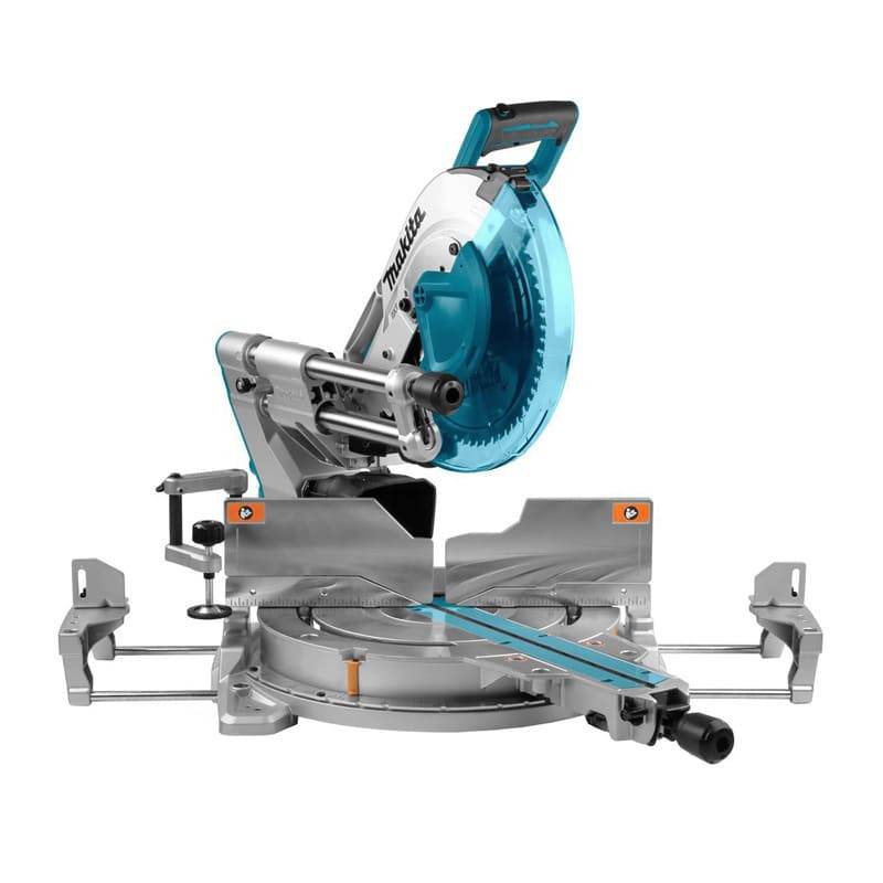 Scie à onglet radiale 36V(2x18V) LXT Ø305 mm - MAKITA - avec 2 batteries 18V 5.0Ah - chargeur - module AWS - DLS211PT2U - Image 4