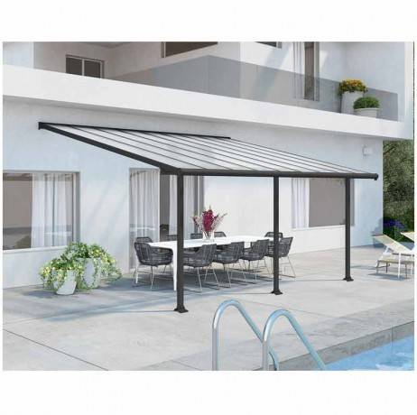 Canopia - Canopia Pergola Olympia 3X5,5 Grise - Image 4