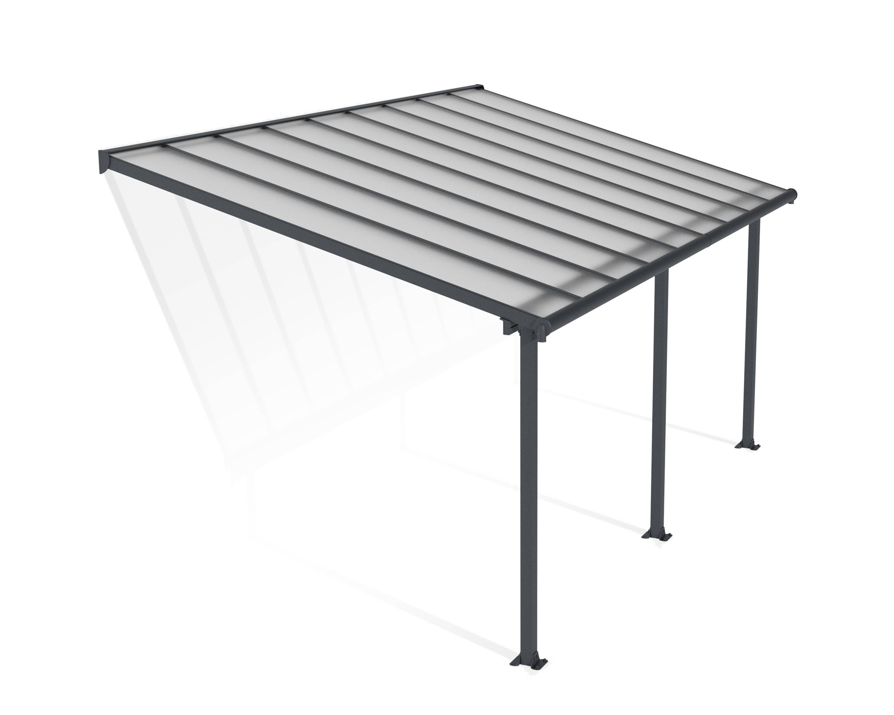 Canopia - Canopia Pergola Olympia 3X5,5 Grise - Image 1