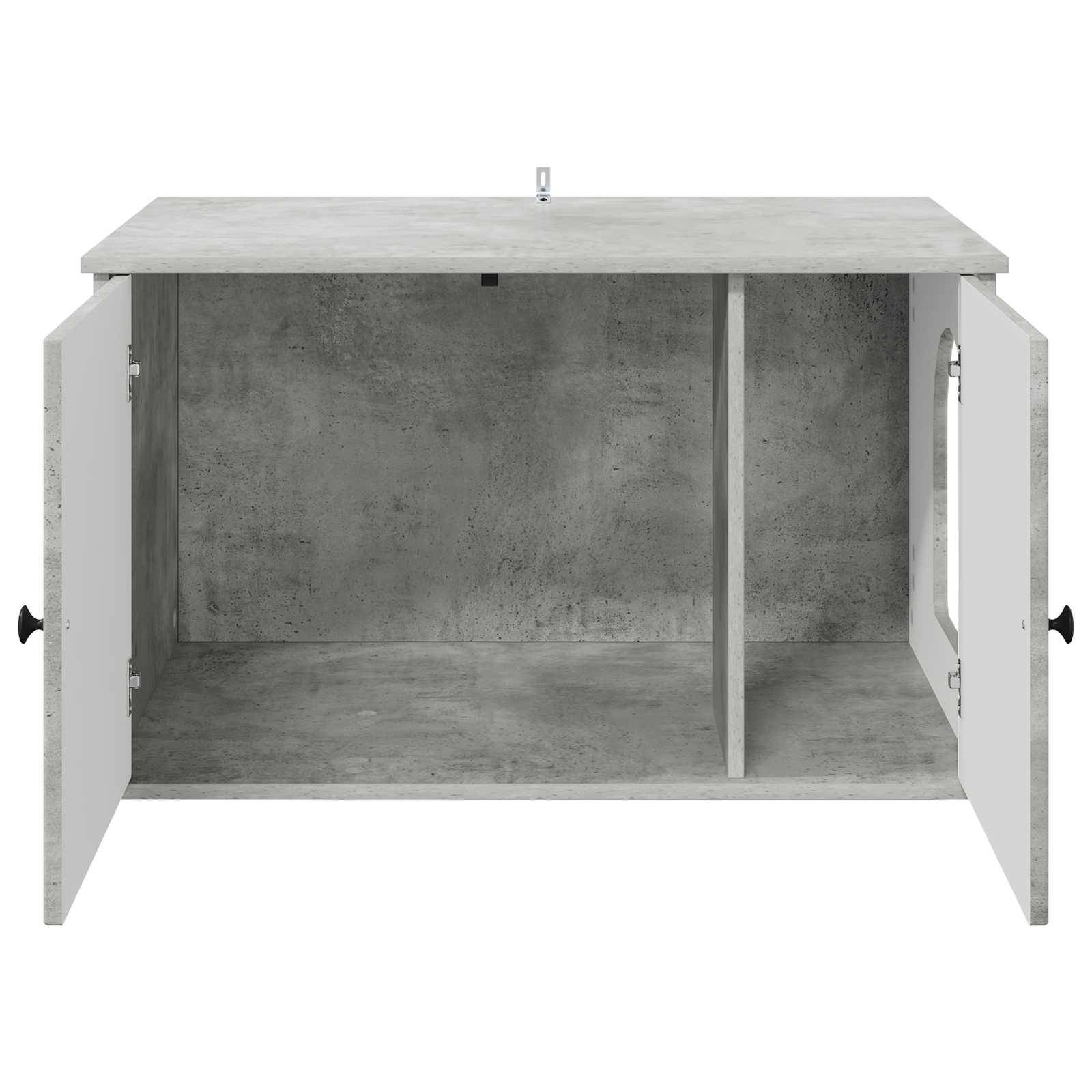 Chatiere bois gris  85 x 55 x 50,5 cm  - Prolenta premium p367.2 - Image 6