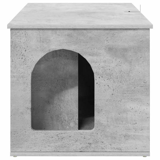 Chatiere bois gris 85 x 55 x 50,5 cm - Prolenta premium p367.2 - Image 8