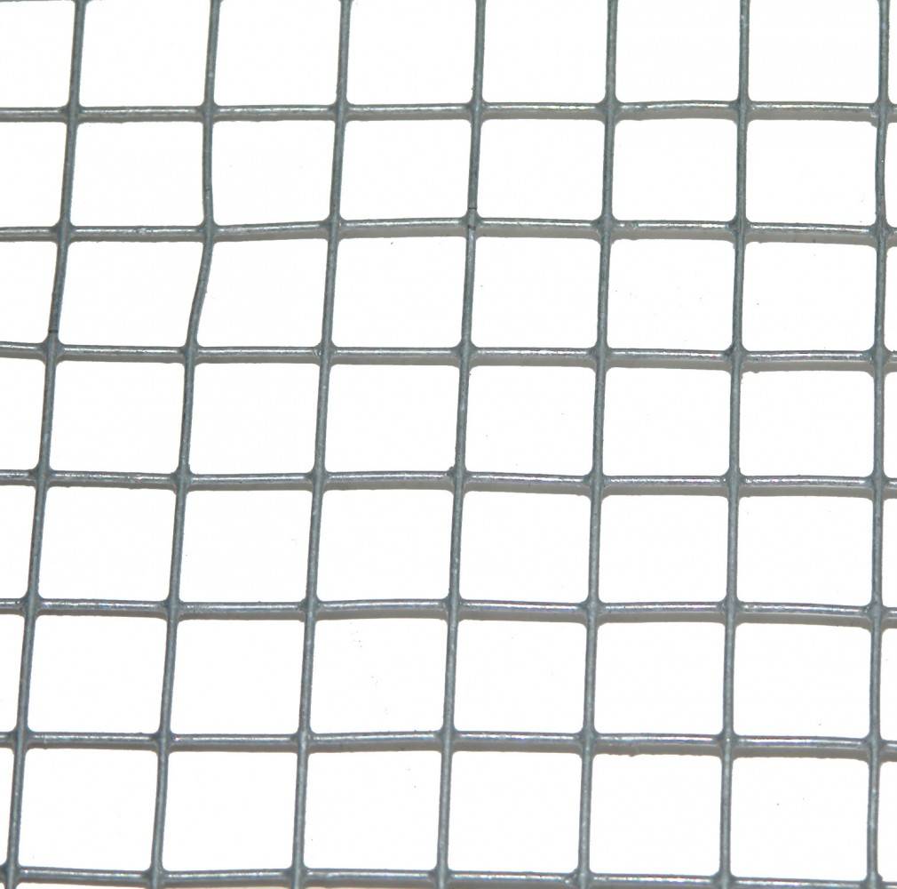 Centrale Brico - Grillage pour animaux soudé gris, H.0.5 x L.10 m, maille H.12 x l.12.7 mm Centrale Brico