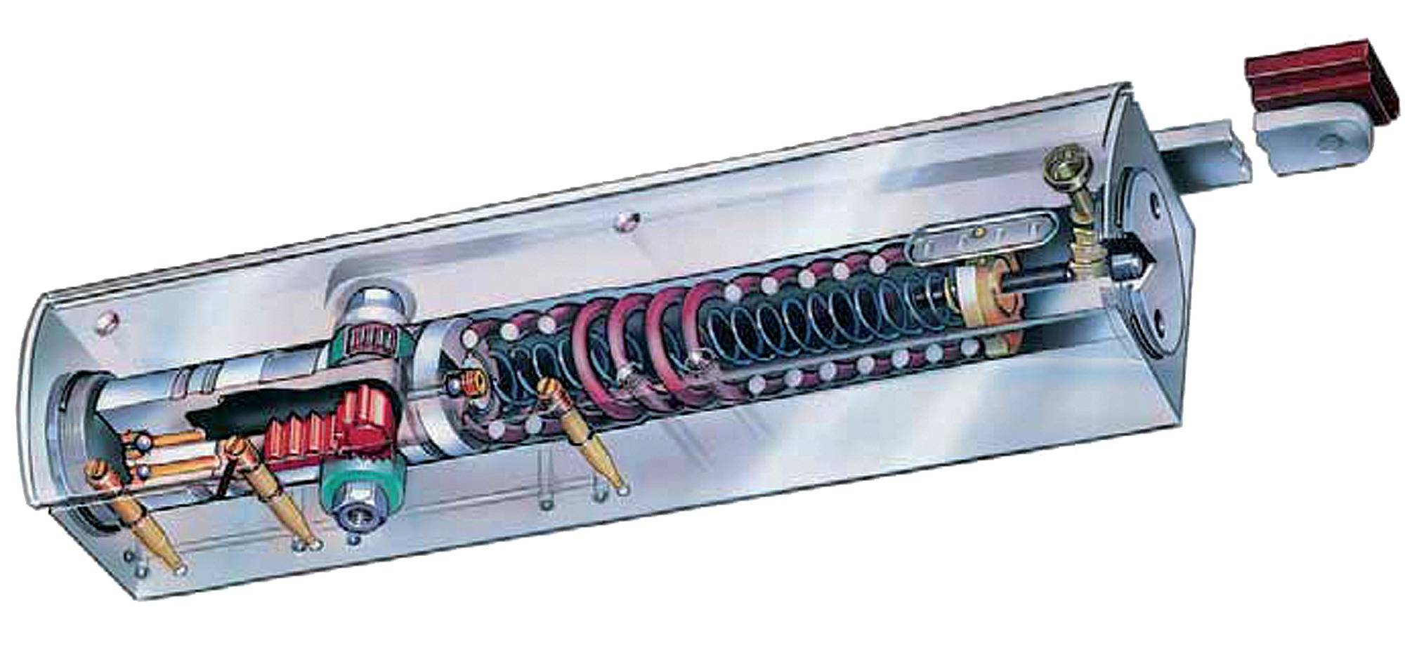 Ferme-porte TS5000 L - Sans bras - Argent - GEZE - 27351 - Imagen 2