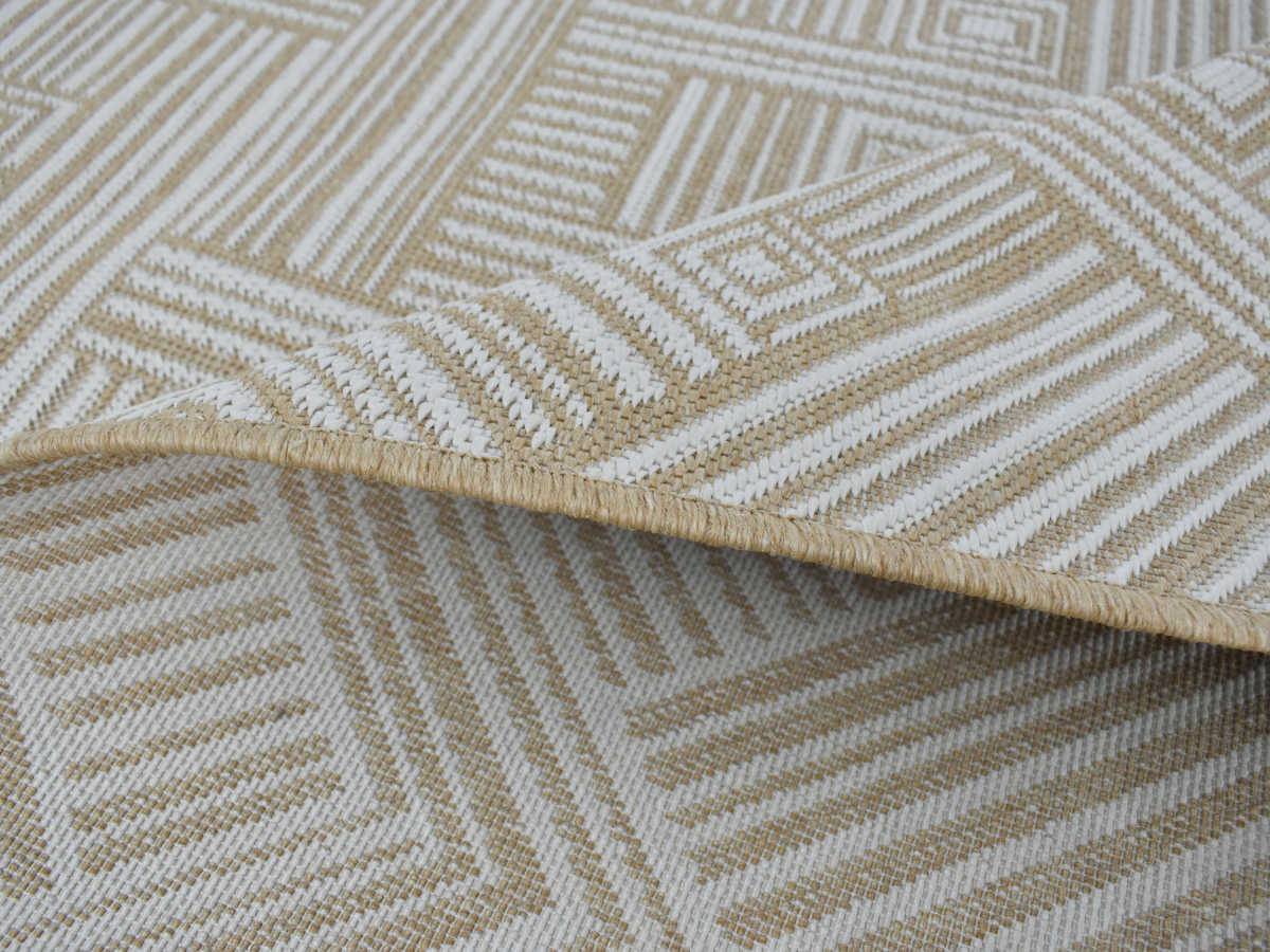 Tapis extérieur rectangulaire Chicago 170 x 240 cm en laine synthétique - Jardiline - Imagen 3