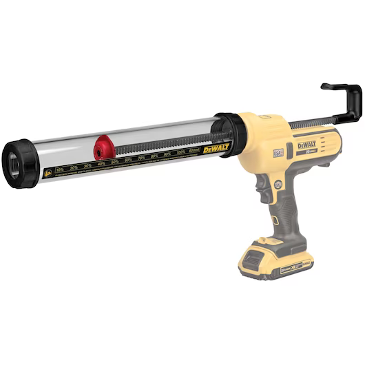 Tube long transparent pour pistolet à mastic - DEWALT - DCE5801-XJ - Imagen 2