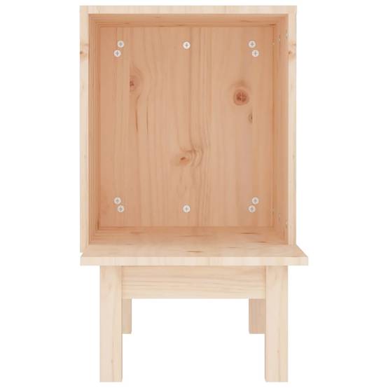 Chatiere bois marron 60 x 36 x 60 cm - Prolenta premium p340.6 - Image 5