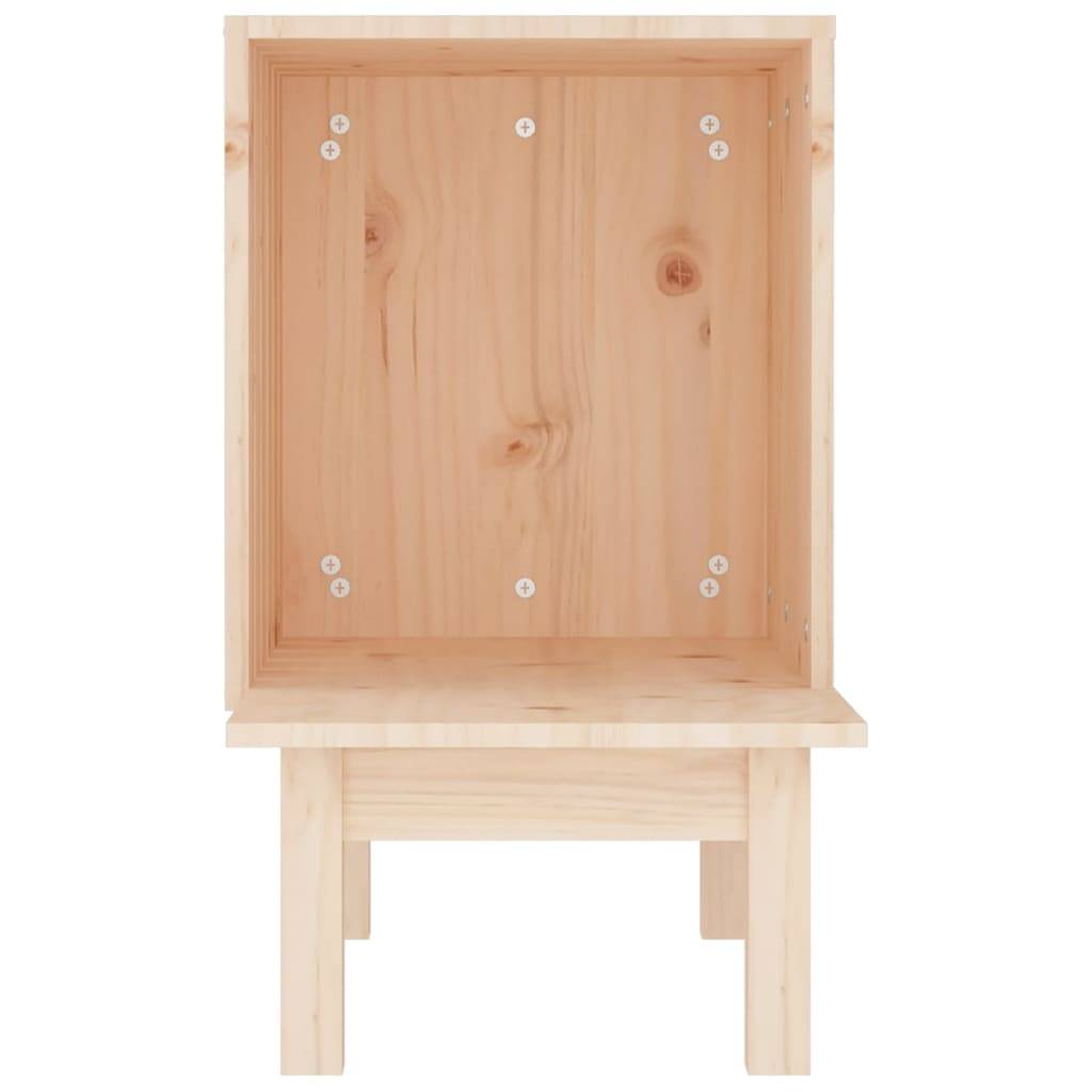 Chatiere bois marron  60 x 36 x 60 cm  - Prolenta premium p340.6 - Image 5
