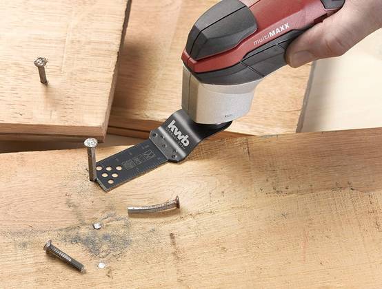 Kwb By Einhell - Set de 17 outils multifonctions pour bois, métal et plastique (12 abrasifs et 5 lames) KWB by Einhell - Image 4