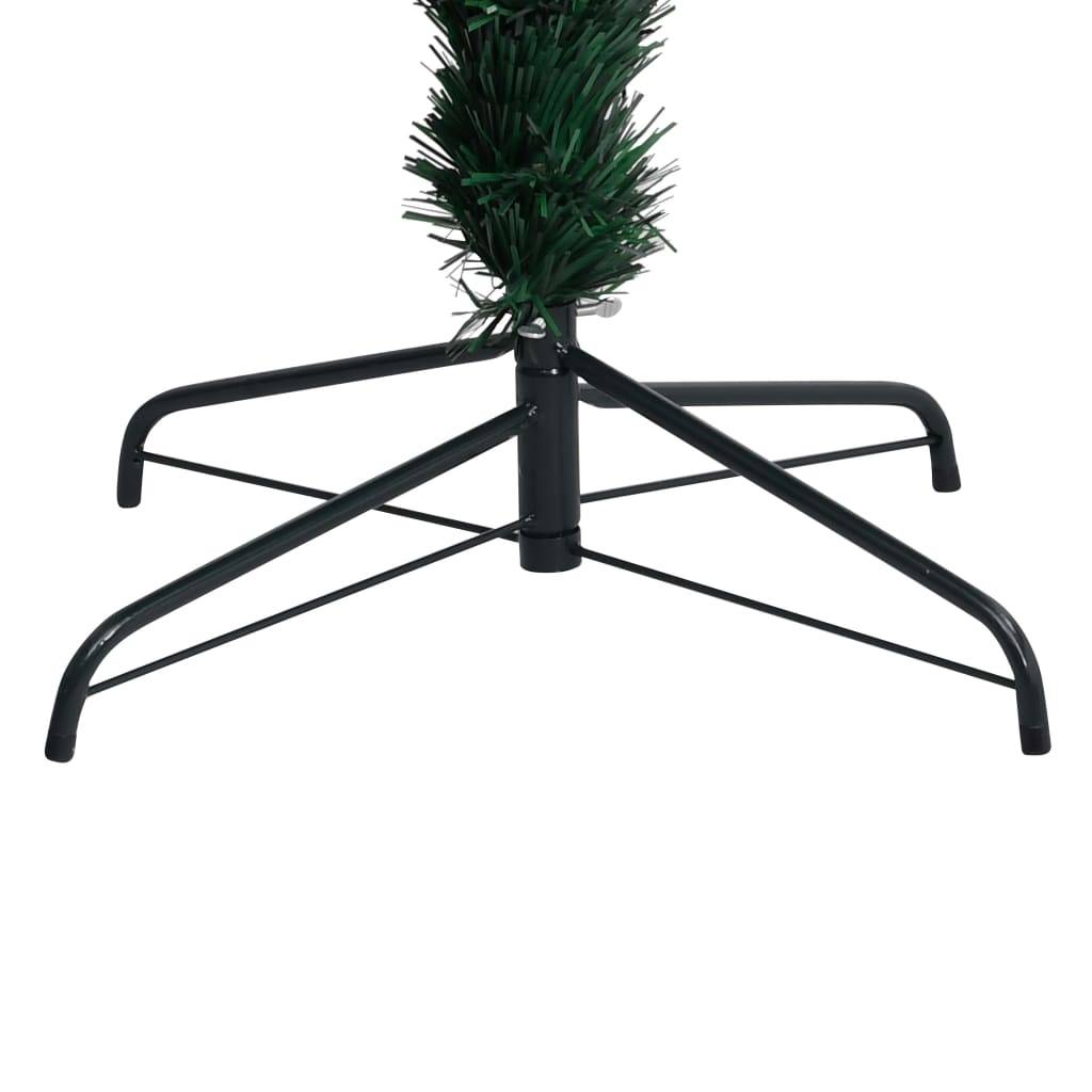 ComfortXL - Sapin de Noël lumineux fibre optique PVC décoration festive Vert 240 cm – ComfortXL Outdoor Living - Image 9